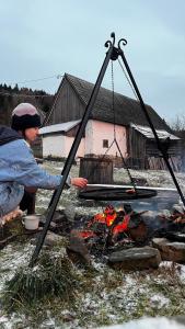 Przysiółek Flądrówka - Dom na odludziu z widokiem na Gorce i Tatry