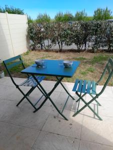 Studio front de mer, jardin, parking