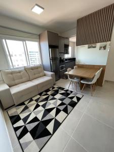 Apartamento aconchegante com vista para o mar