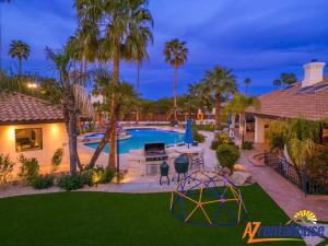 Private Resort Style Estate with Waterslide Volleyball Indoor Basketball Golf