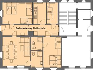 Ferienwohnung Pfaffenstein in der alten Försterei