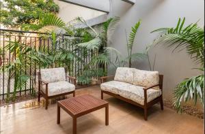 AP BOHO 1010 Brás - Piscina Aquecida, WiFi, Academia, Cama Casal box e colchão extra solteiro