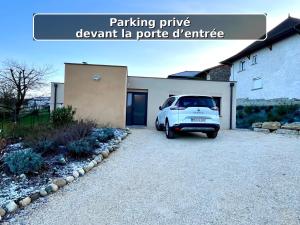 Gîte Le Parmé nid 3 lits parking privé terrasse