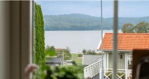 House close to the forest and the lake