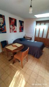 Parking, terrace and patio