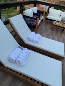 Casa Blanca - Casa na Serra com piscina , sauna e pesca