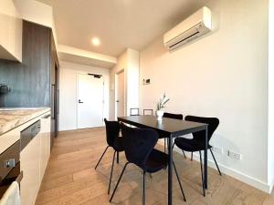 Cozy & Modern M-City Suite Steps to Everything