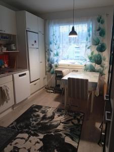 valoisa kaksio rauhallisella sijainnilla