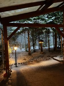 Natur pur, Haus mit großen Garten am Wald