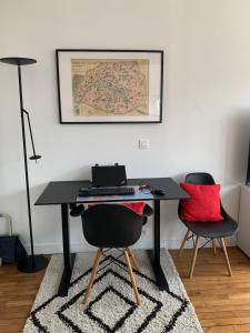 SaintLazare 50m2 superb view up to Tour Eiffel