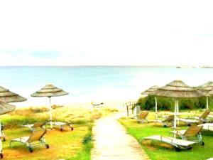 BluePearl villa ,Nissi beach front with pool & Sea view