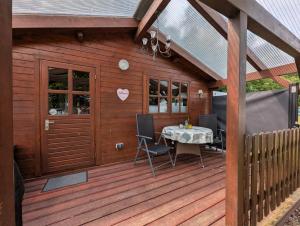 Ferienhaus am See Wutzsee mit direktem Seezugang