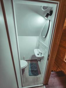 Domek w lesie nad stawem Sauna Balia Podlasie