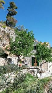 Almondhouse, stonehouse, seaview, big terace,Omis