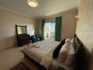 Beautiful view of marina from a hotel 5 stars