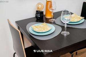 Cozy center Studio with Gym & Terrace