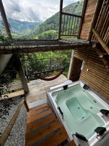 Cabaña campestre para parejas o grupos