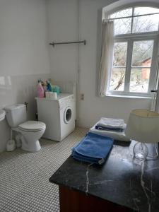 Charming flat with wood stove on a large farm