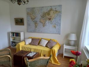 Charming flat with wood stove on a large farm