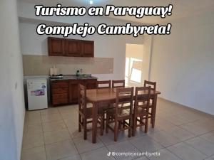 Departamento para 7 personas cerca de Playa San Jose de Encarnación Complejo Cambyreta