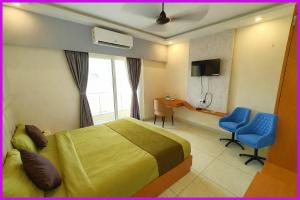 Hotel Kalrixa Gajanan Palace Inn Near Jagannath Temple # Rooftop Sea View# Restaurant, Lift and Parking Facilities, Best Premium Hotel