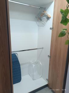 Modern studio with balcony view and private parking