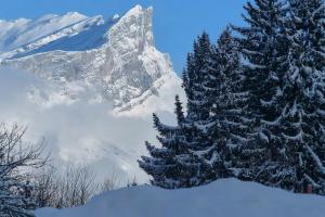 Modern Chalet Near Megève With Somptuous Views