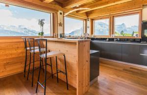Modern Chalet Near Megève With Somptuous Views