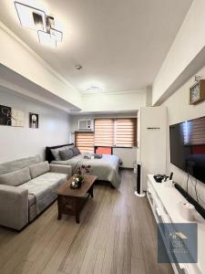 Cozy Modern Studio Unit with PS4 at The Sentinel Residences, Cubao