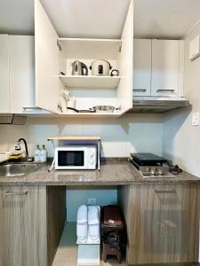 Cozy Modern Studio Unit with PS4 at The Sentinel Residences, Cubao