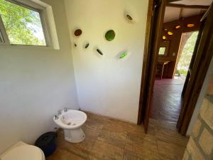 Cabañita de bioconstrucción en eco-lab Yacumama