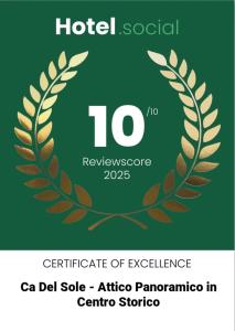 CA DEL SOLE ITALIA - Attico Panoramico in Centro Storico