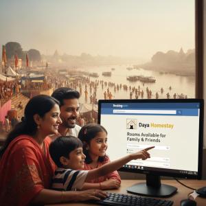 Daya Home Stay 1 km to Sangam Mahakumbh