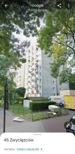 Studio z widokiem na panoramę Warszawy blisko Stadionu Narodowego