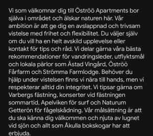 Öströö Apartments