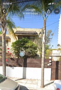 Casa Colomos, a residential area with a garden