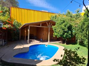 Casa de campo en plena ciudad