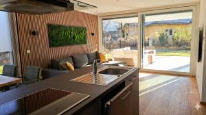 Großzügige Gartenwohnung mit Bergblick