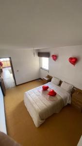 La vie rose chambre avec lit double