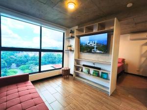 Cali - Apartaestudios Edificio Miro Living Refugio