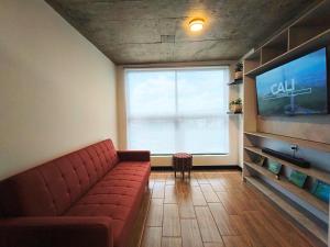 Cali - Apartaestudios Edificio Miro Living Refugio