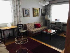 Grandma nostalgic apartment with sauna