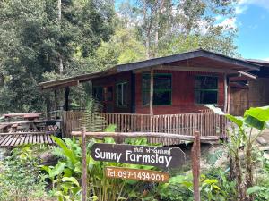 Sunny Jungle Waterfall Retreat