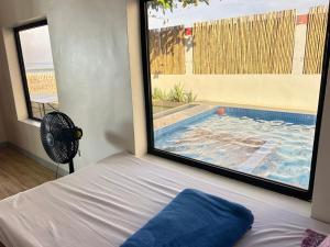 50pax private Beachfront Villa with pool