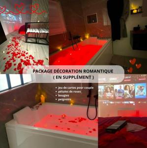 Luxurious accommodation and balneotherapy relaxation area