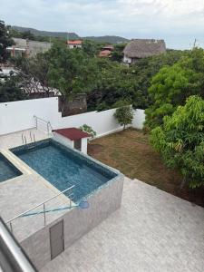 Private pool cabin near the sea Puerto Velero