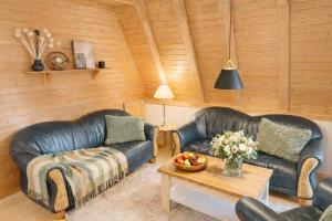 Finnhütte in Freest mit Sauna und umzäunten Grundstück