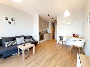 Modern studio on Wrocławska with balcony