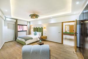 10 min from Stadium AFCON Green Table Loft