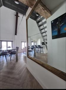 Chique loft uitzicht kathedraal Antwerpen